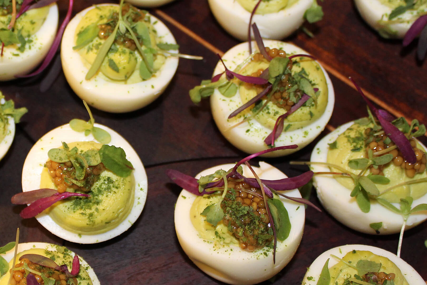 BRL also offers the highly requested deviled eggs