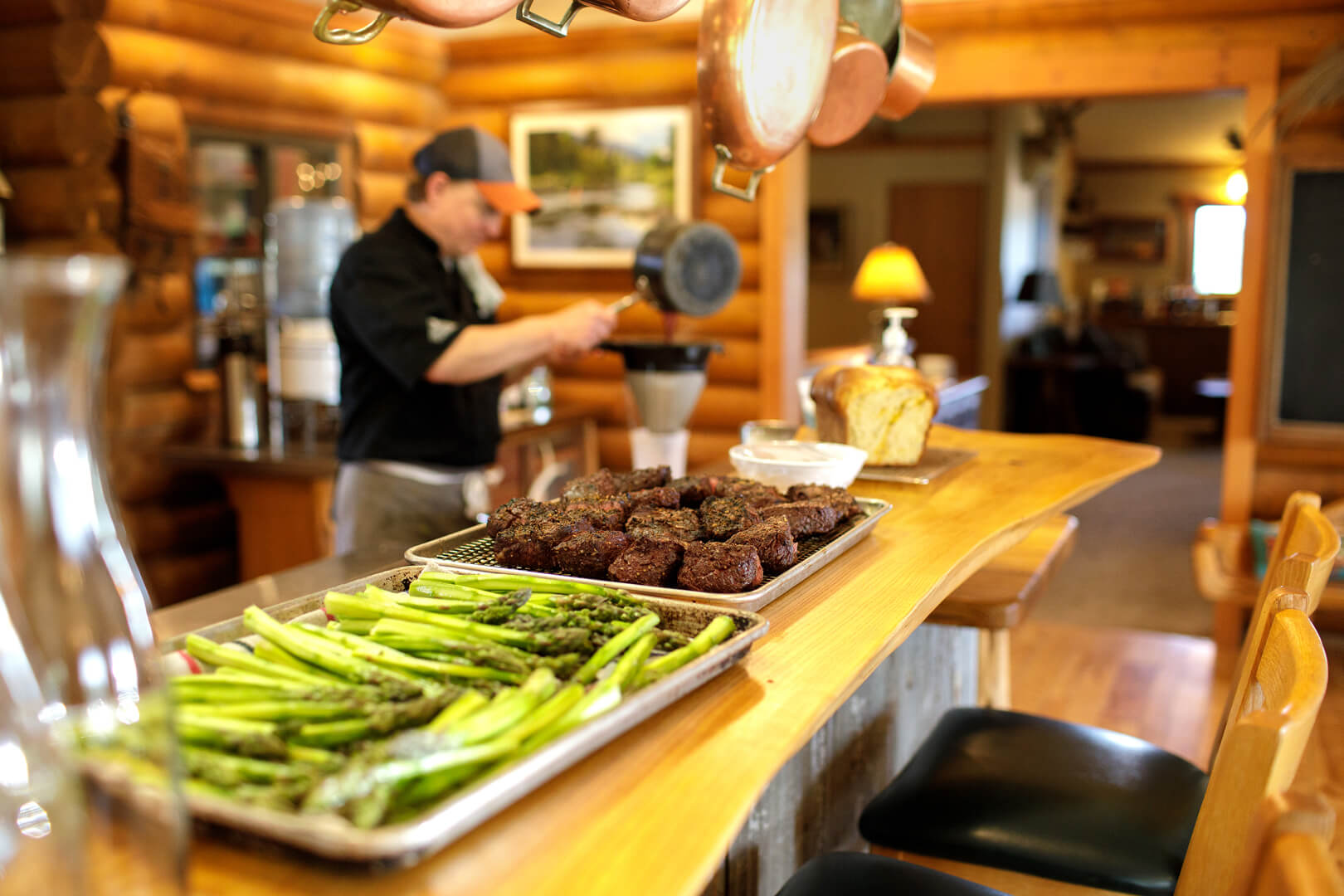 Bighorn River Lodge has offers the healthiest lunchtime and breakfast rolls for your family. 